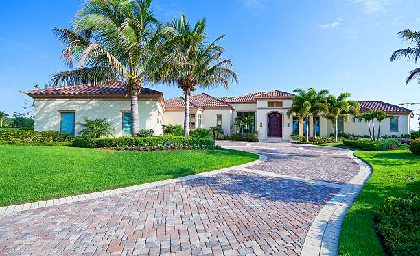 Residential Paver Driveway in Odessa, FL